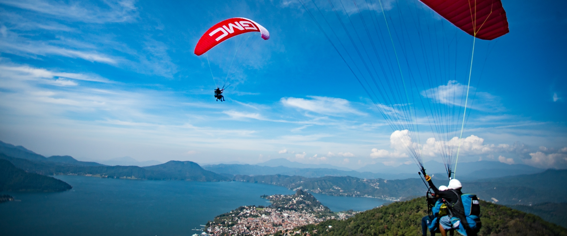 vuelo en parapente en valle de bravo